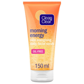 Clean & Clear front packaging showing tube and energising claim for morning refresh