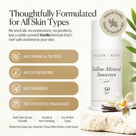 Clean + Kind being applied to forearm highlighting easy blend