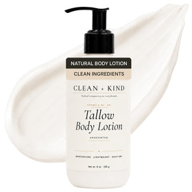 Clean + Kind front label showing 8 oz bottle and product name for clear identification