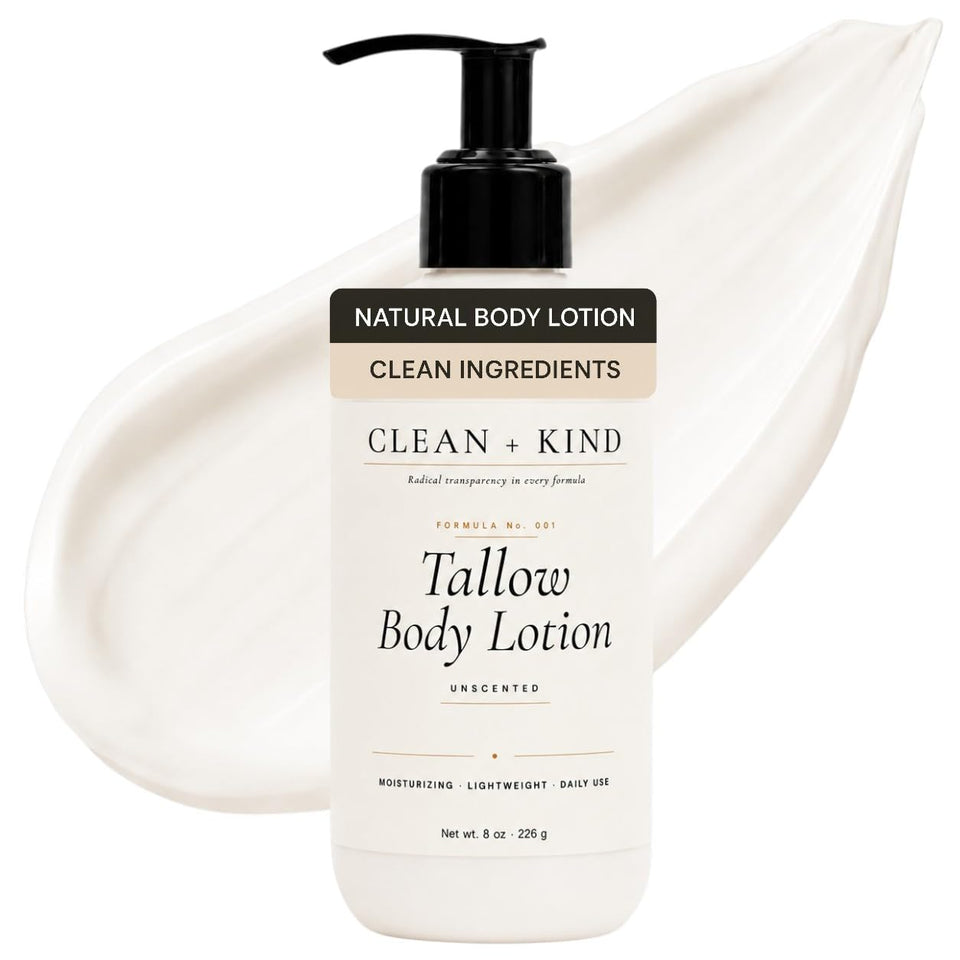 Clean + Kind front label showing 8 oz bottle and product name for clear identification
