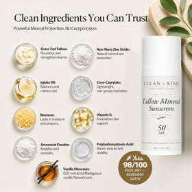 Clean + Kind vanilla oleoresin detail conveying natural warm scent
