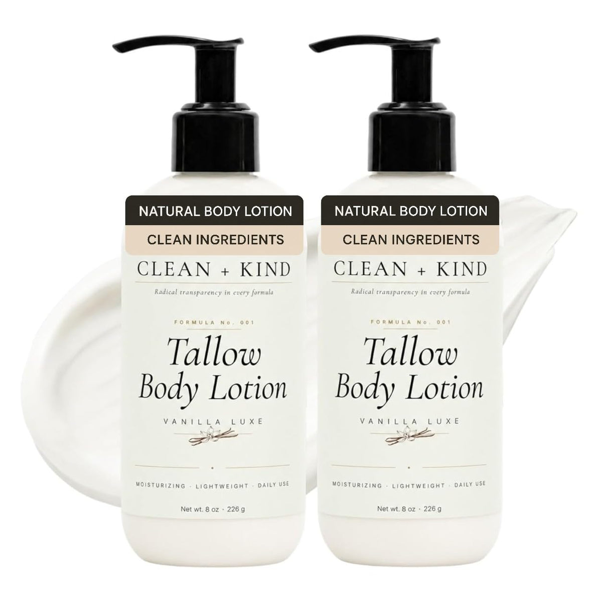 Clean + Kind front packaging showing 16 oz family-size bottle and benefits