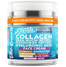Clean Nutraceuticals jar front view showing product packaging and clear benefits