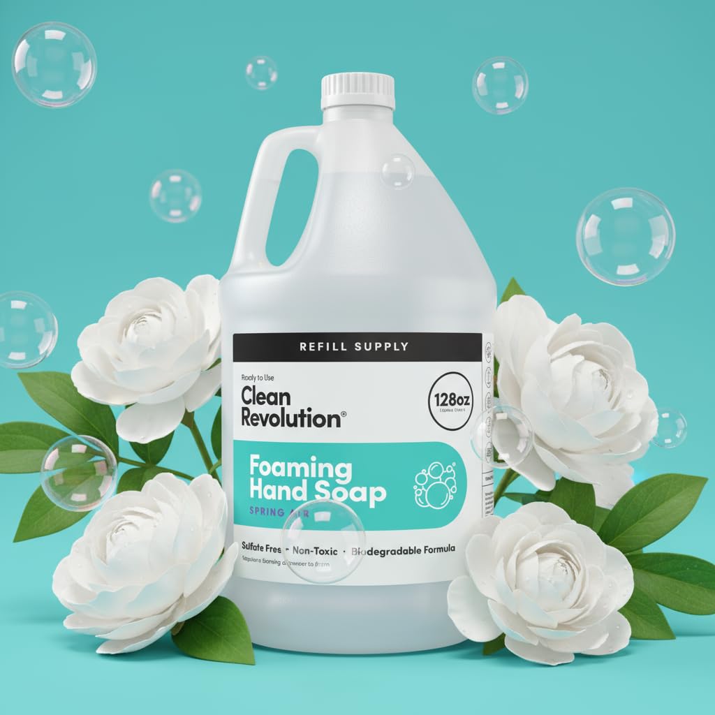Clean Revolution ingredient panel close-up highlighting green chemistry and non-toxic benefits