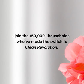 Clean Revolution in kitchen lifestyle scene providing fresh scent and soft hands