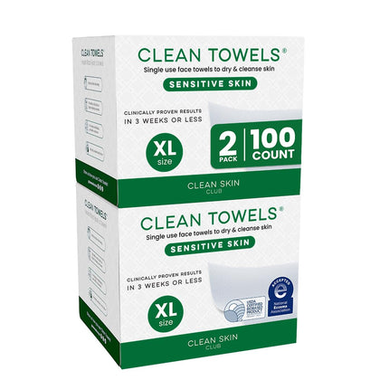 CLEAN SKIN CLUB front box packaging showing product and benefits