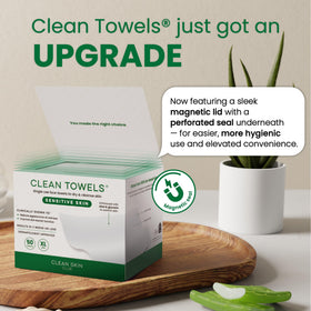 CLEAN SKIN CLUB product label showing aloe and glycerin infusion