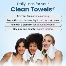 CLEAN SKIN CLUB pack tucked inside a backpack for on-the-go hygiene