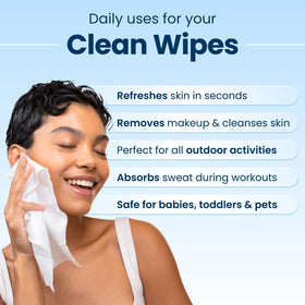 CLEAN SKIN CLUB removing waterproof mascara showing effective makeup removal