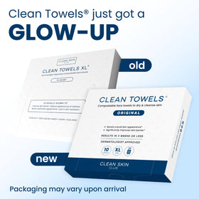 Clean Skin Club soft cellulose fiber texture close-up for gentle feel