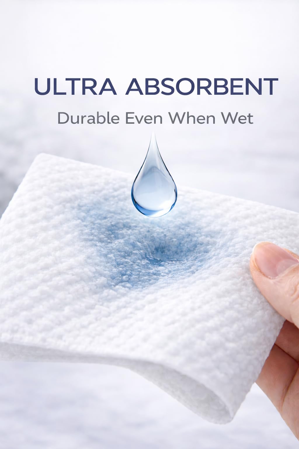 Clean Skin towels staged on vanity for guest or daily skincare convenience