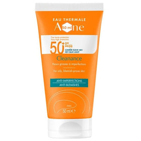 Generic Clean Solaire front packaging showing SPF and matte finish benefit