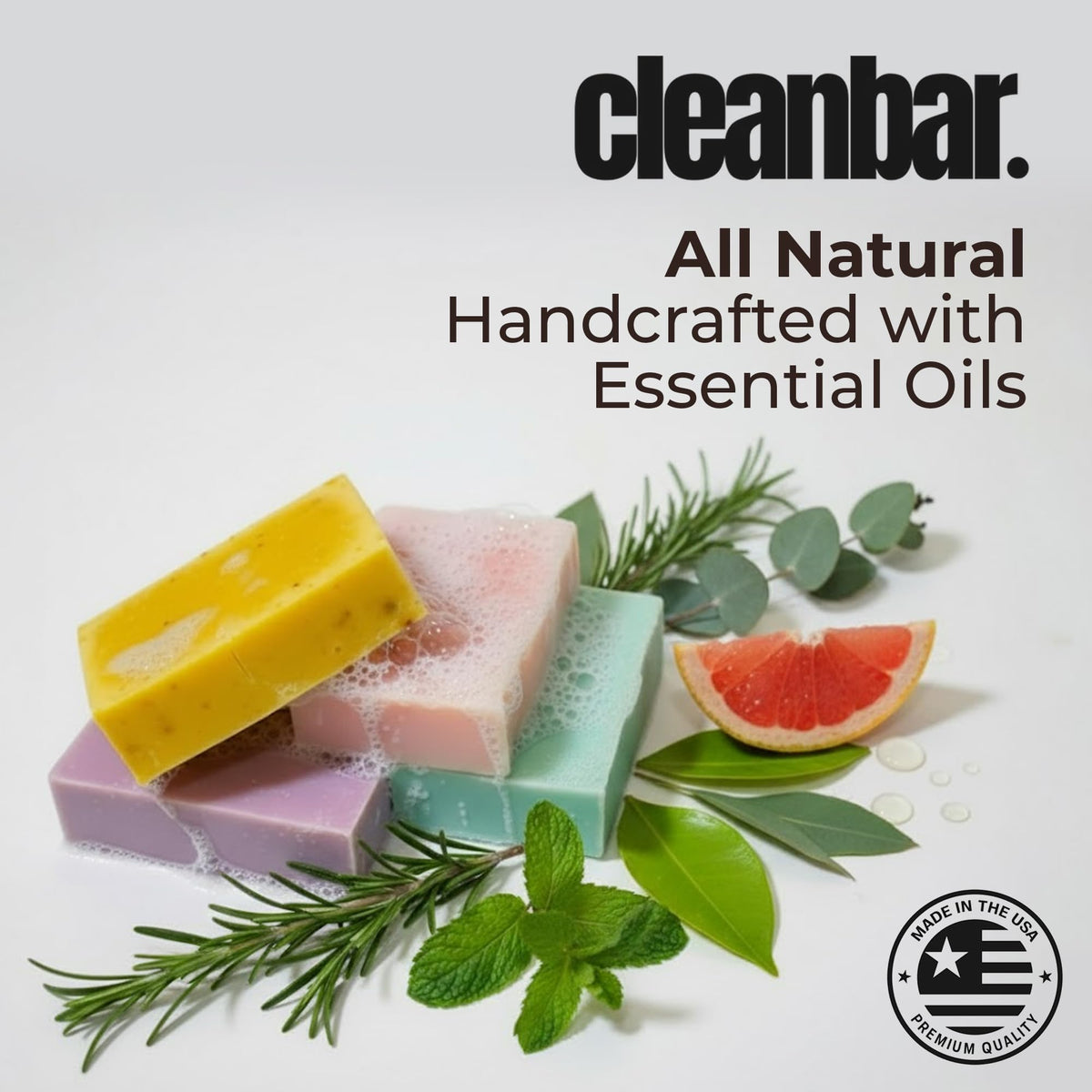 Cleanbar Thieves Please with shea and cocoa butter still life illustrating nourishing ingredients benefit