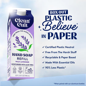 Cleancult close-up of label highlighting aloe ingredient and gentle formula benefits