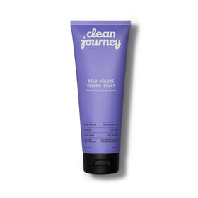 cleanjourney bottle front view showing label and fruity scent highlighting clean ingredients