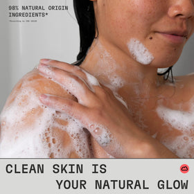 cleanjourney dispensing gel on hand demonstrating easy lathering benefit