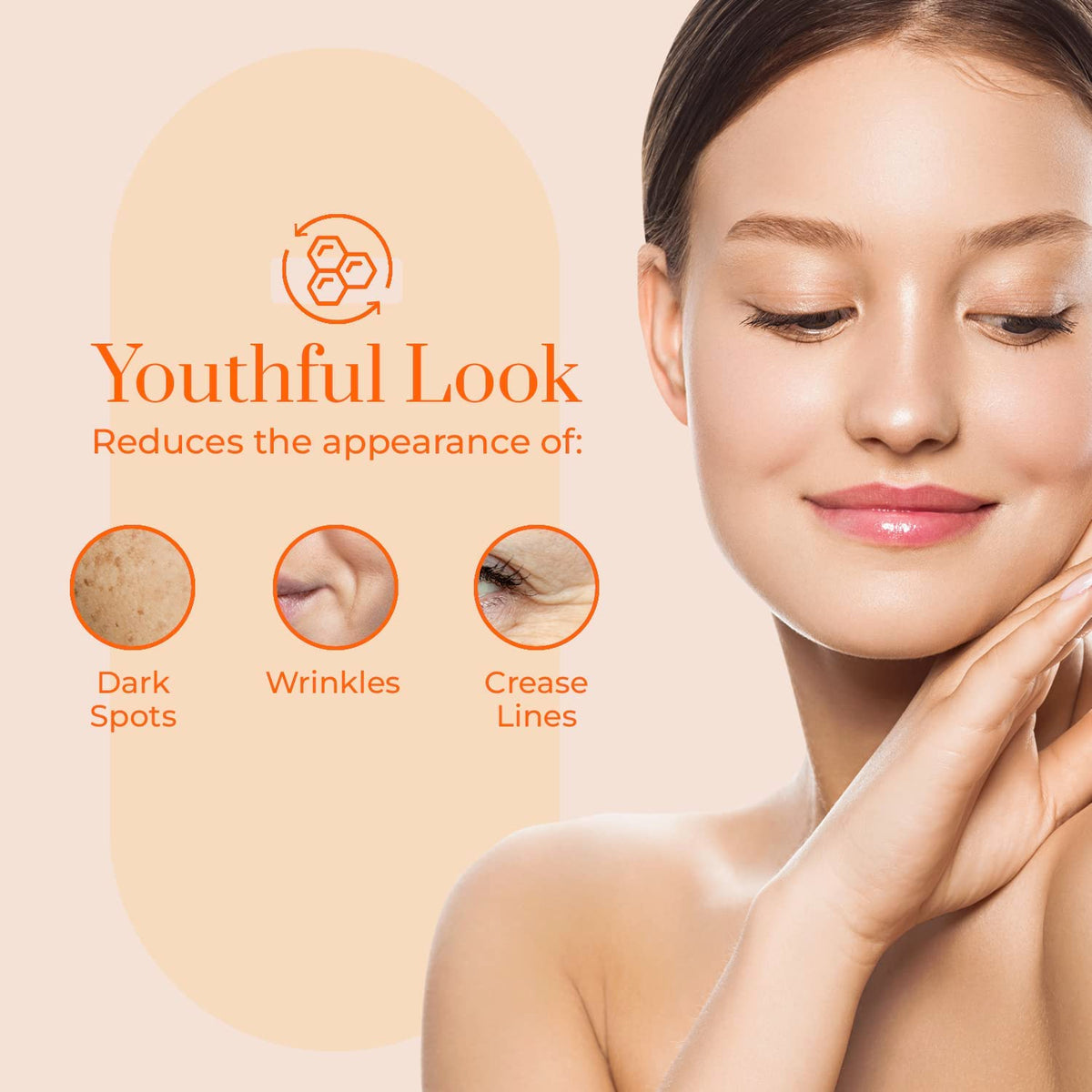 Clear Beauty cream on hand demonstrating spreadability and hydration