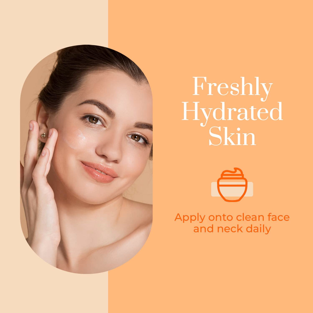 Clear Beauty label closeup with ingredient claims for clean beauty assurance