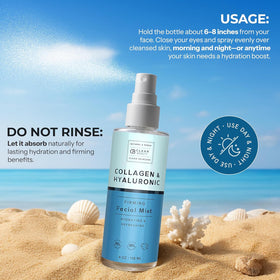 Clear Beauty label close-up highlighting ingredients list and dermatologist-tested claim benefit