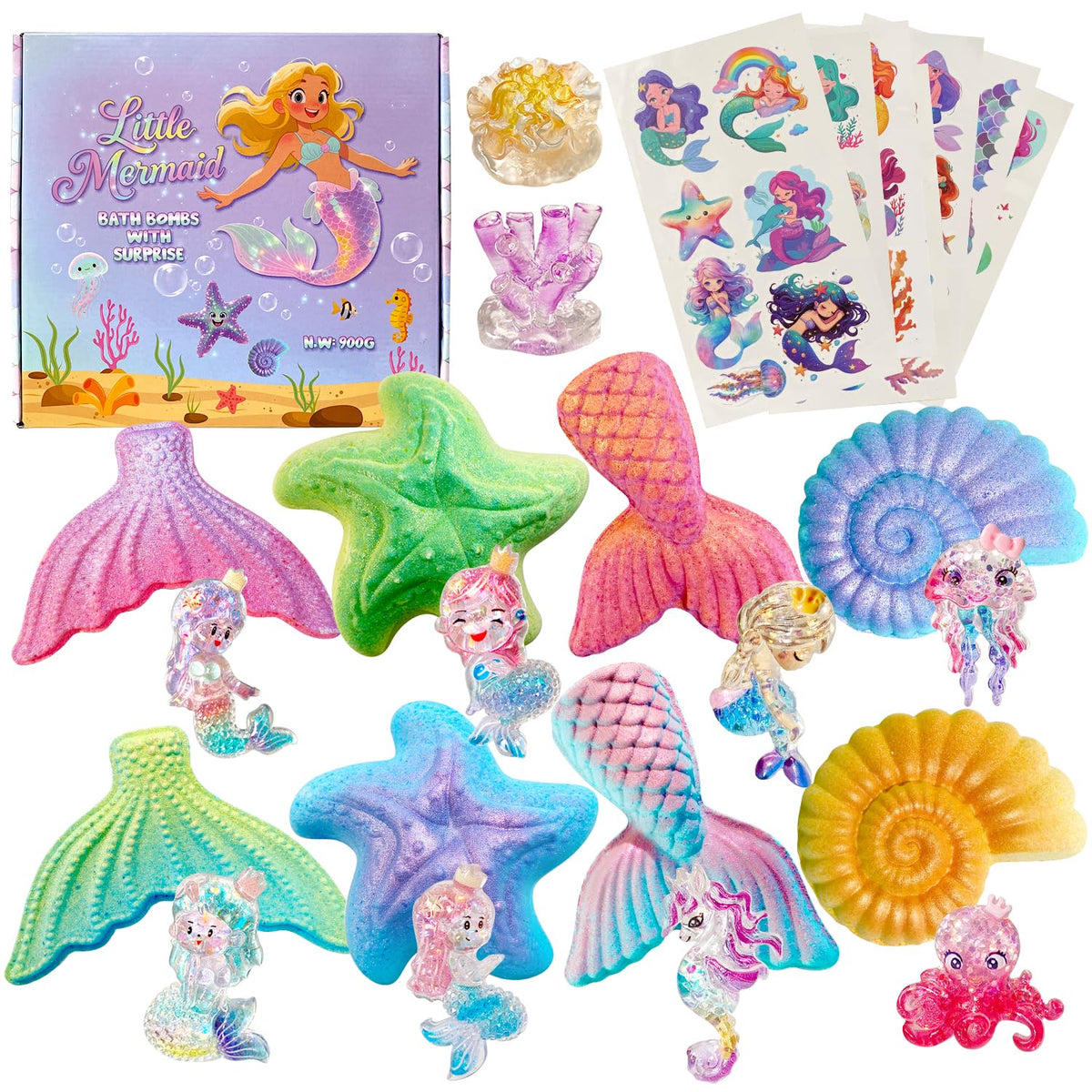 Clear and Fresh box front showing mermaid artwork and gift-ready appeal