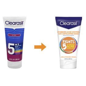Clearasil placed on bathroom counter in lifestyle scene for routine-ready appeal
