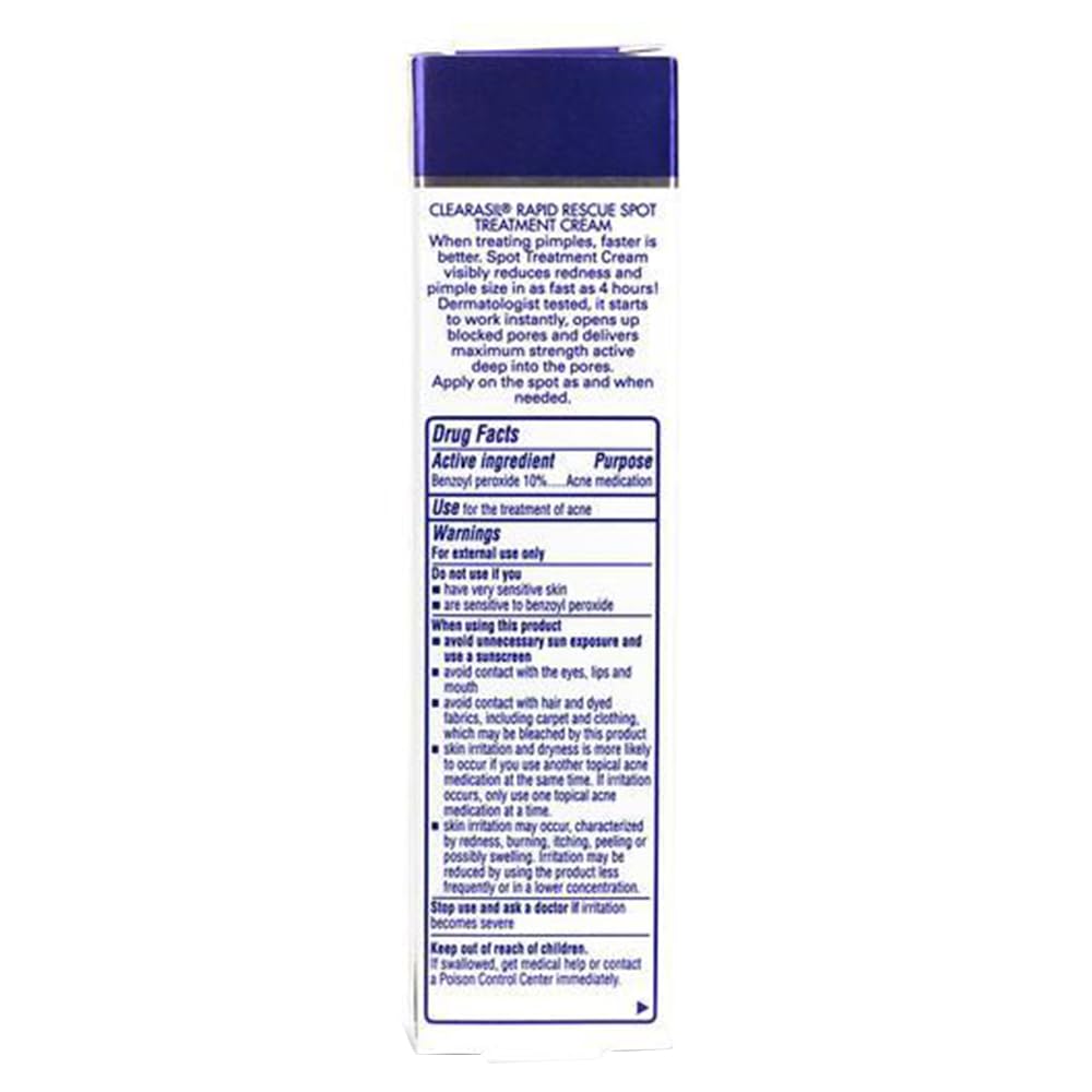 Close-up gel droplet from Clearasil highlighting clear formula and spreadability