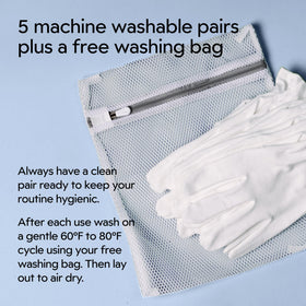 Clearbody Organics five pairs laid flat showcasing pack quantity and consistent sizing