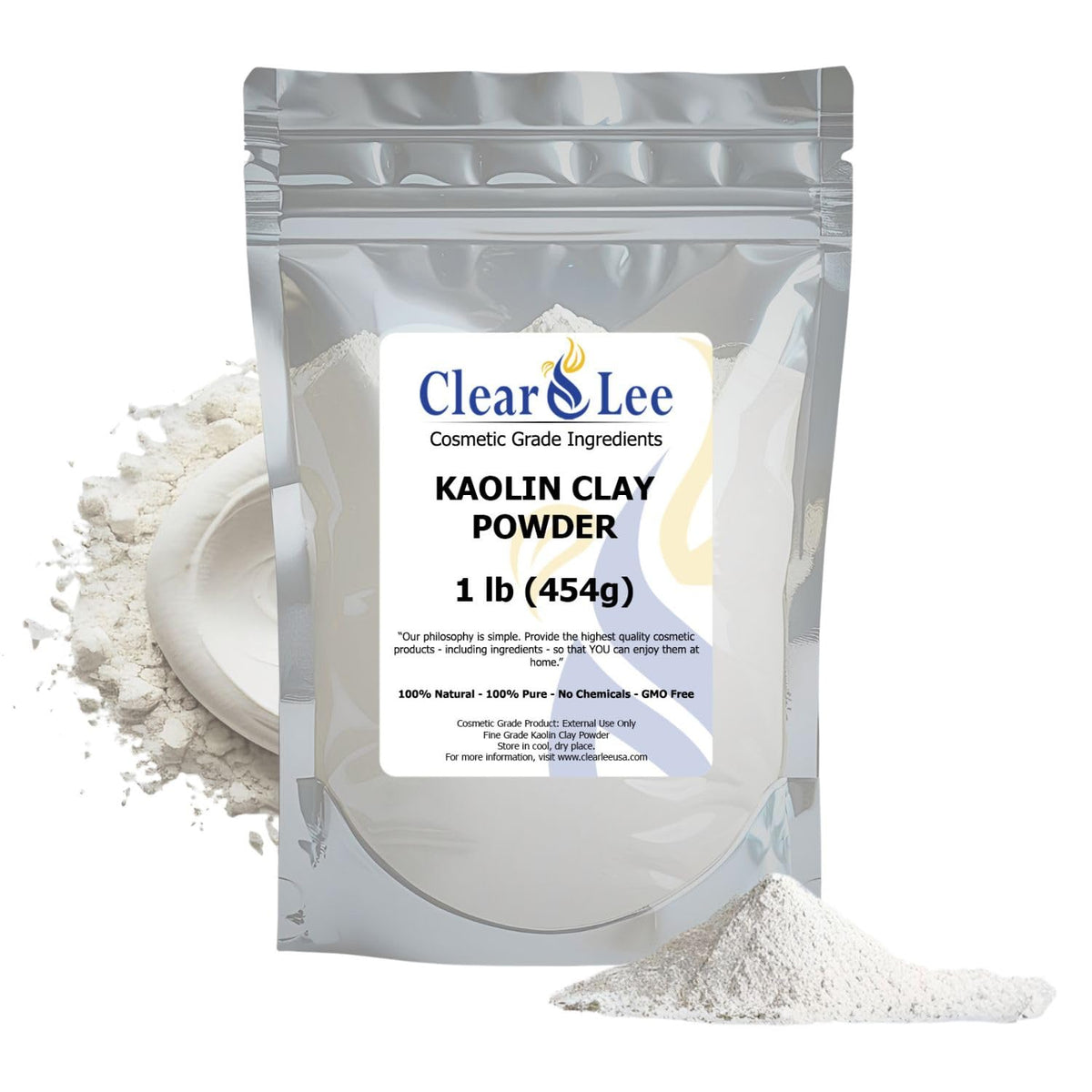 ClearLee front packaging 1 lb resealable bag showing product benefit fresh storage