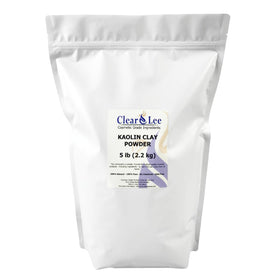 ClearLee front packaging showing 5 lb mylar bag and clear labeling benefits