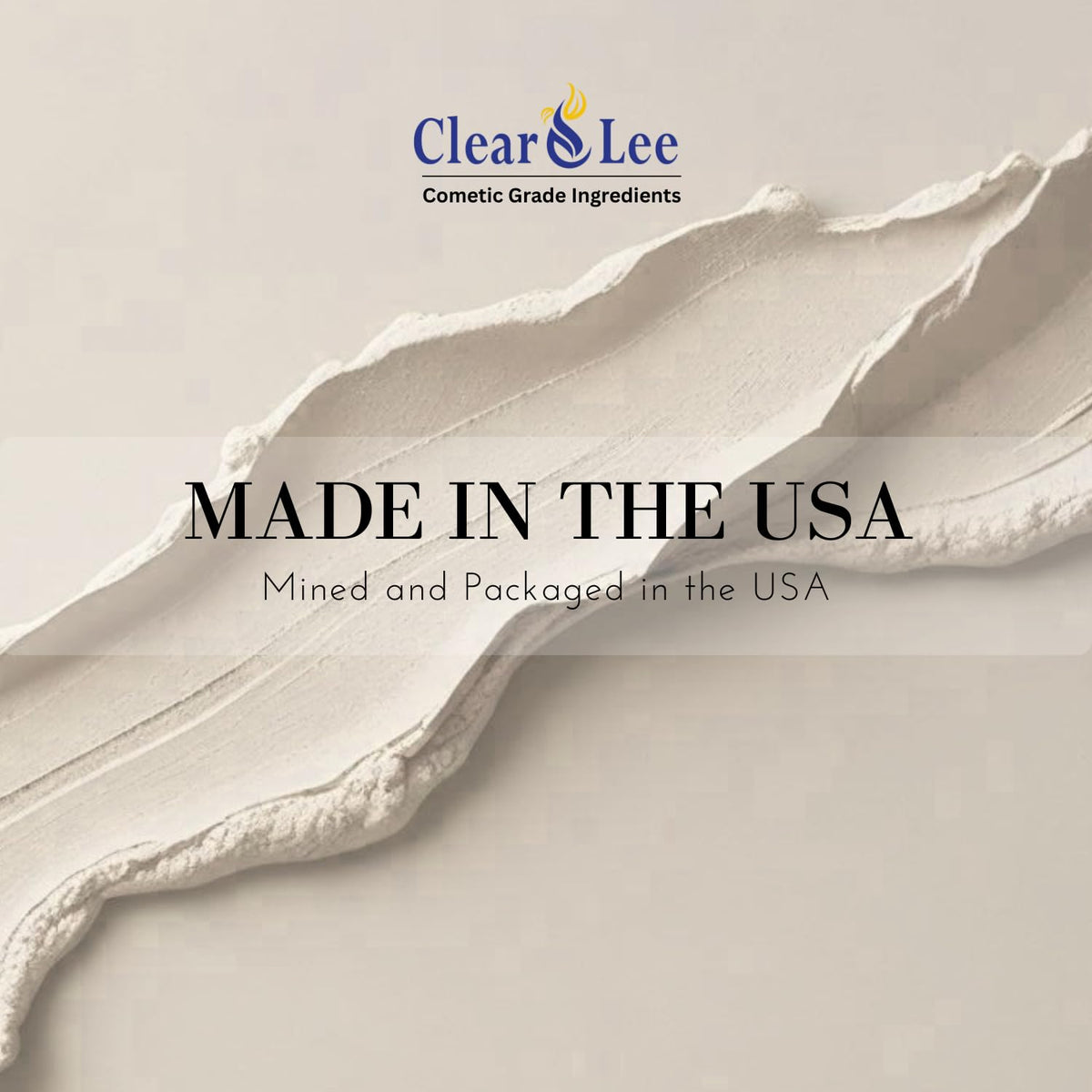 ClearLee clay blended into soap batter to create silky bar texture