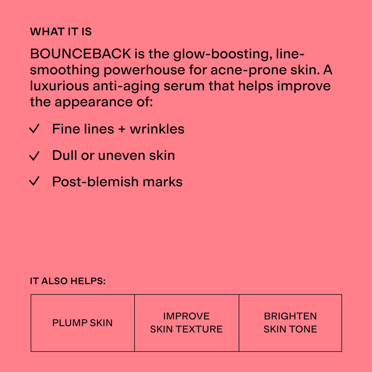 CLEARSTEM serum texture drop close-up showing lightweight finish for fast absorption benefit