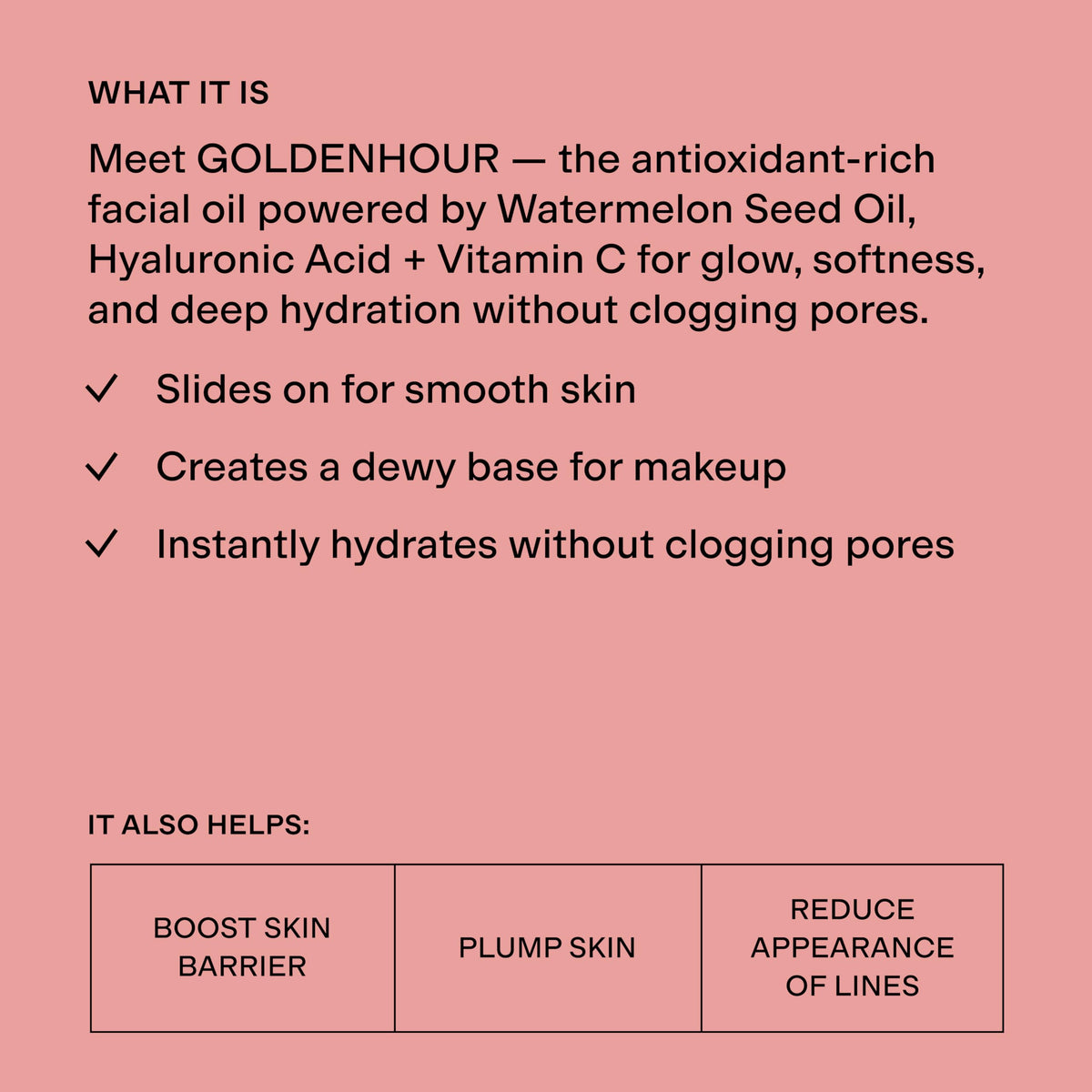 CLEARSTEM oil texture close-up showing lightweight, non-greasy finish
