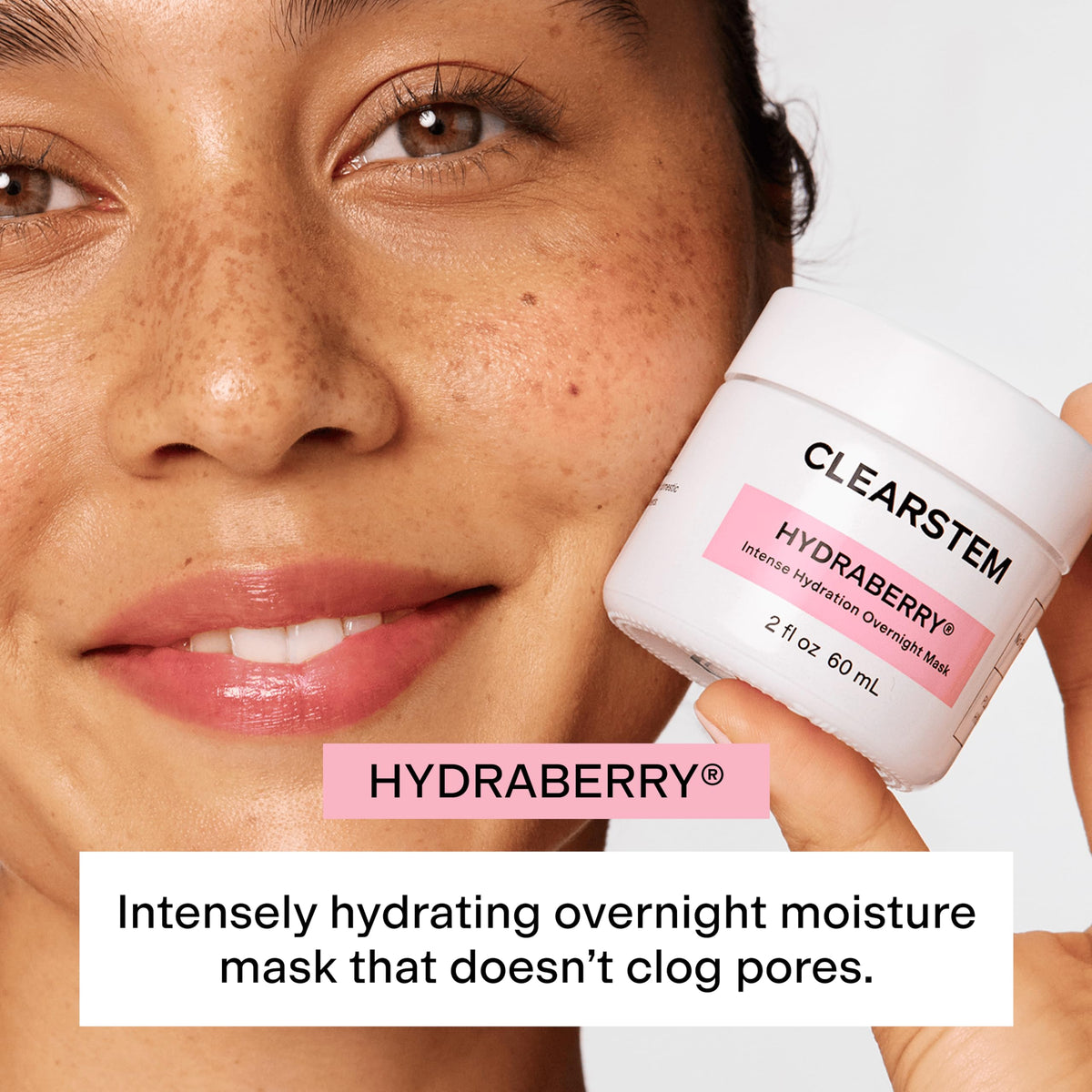 CLEARSTEM creamy texture close-up highlighting buttery application benefit