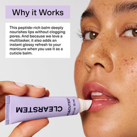 CLEARSTEM applied to cuticles softening and improving nail appearance