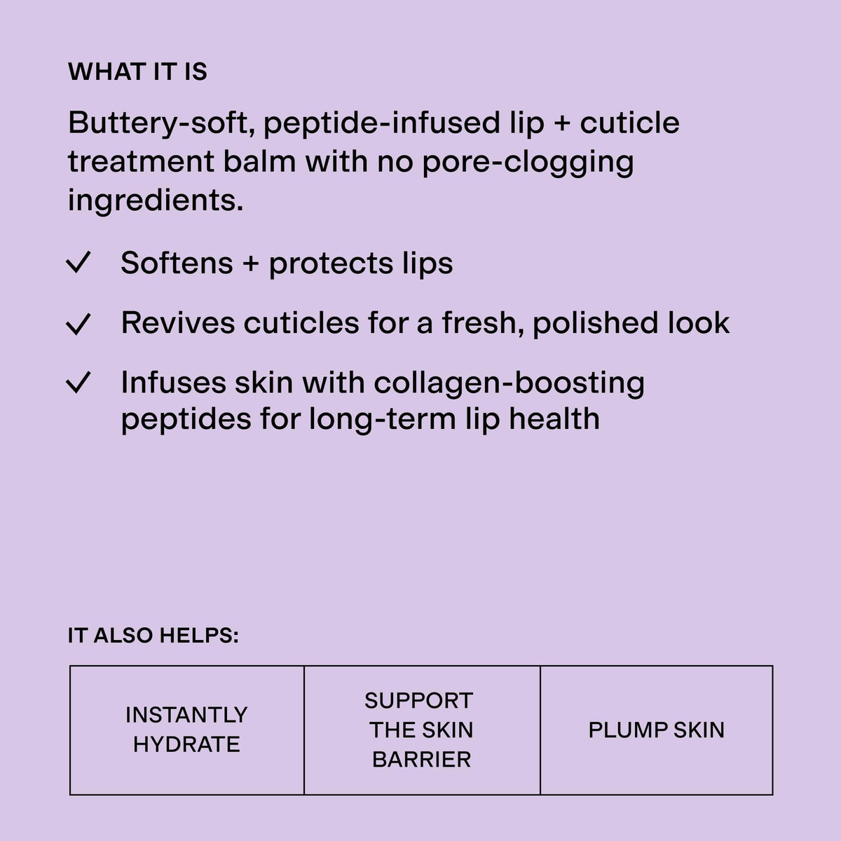 CLEARSTEM label close‑up highlighting peptides, vitamin E, and green tea