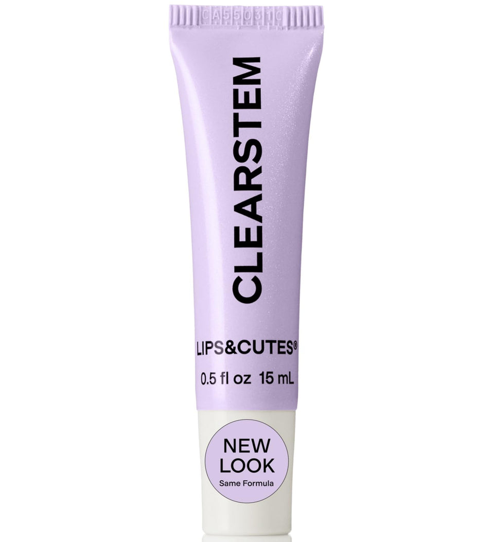 CLEARSTEM front packaging showing compact 2‑in‑1 balm for travel convenience