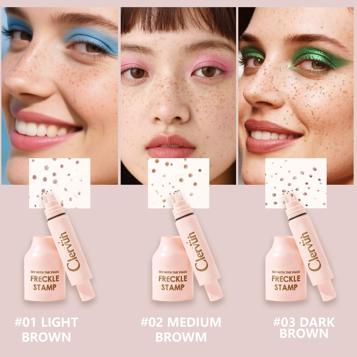 CLERVUN top button being pressed to activate pen for quick first-time use