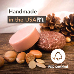 Clever Yoga conditioner bar smooth surface detail for improved detangling