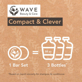 Clever Yoga conditioner bar texture close-up showing smooth finish