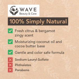 Clever Yoga ingredient label close-up noting vegan, sulfate-free formula
