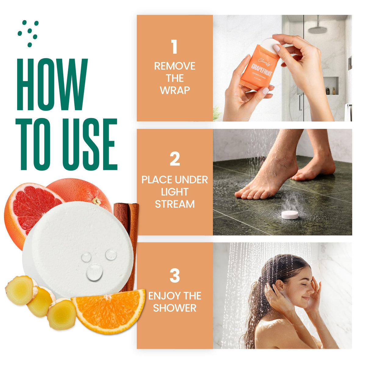 CLEVERFY label and ingredient list promoting USA-made cruelty-free formulation
