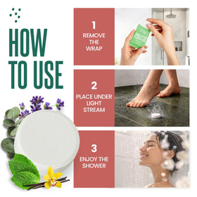 CLEVERFY steamers staged on bathroom shelf with towels to illustrate calm daily ritual