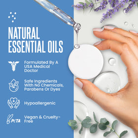 CLEVERFY steamer releasing misty aroma in shower for quick at-home spa benefit