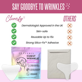 CLEVERFY two-pack laid flat showing included pads and shapes