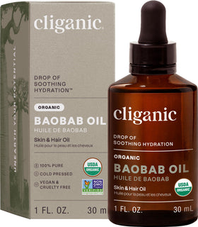 Cliganic front bottle showing label and organic certification benefit