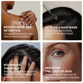 Cliganic evening primrose in bathroom setup suggesting nightly skincare routine benefit