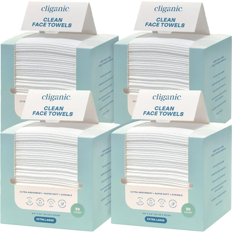 Cliganic front packaging showing 200-count box and tidy storage benefit