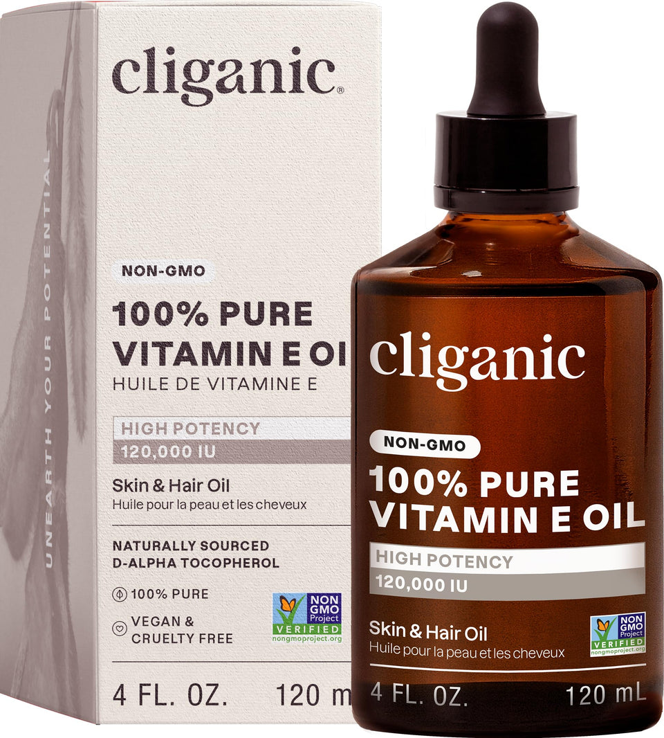 Cliganic front packaging showing bottle and label for clear identification and trust