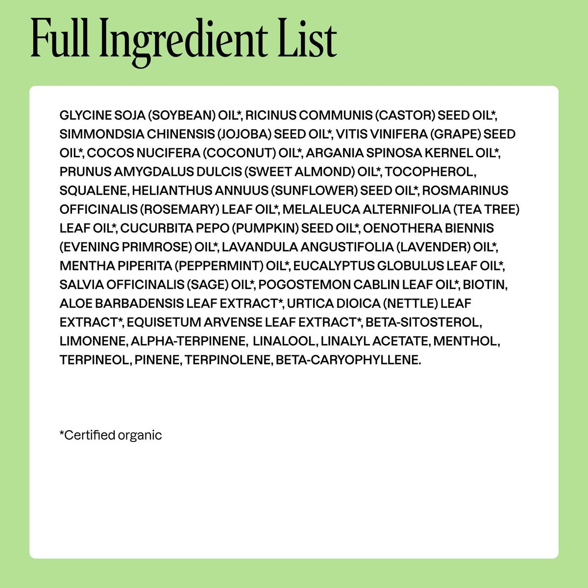 Cliganic on bathroom vanity for daily hair care routine inspiration