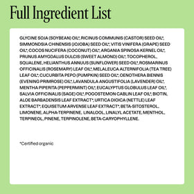 Cliganic on bathroom vanity for daily hair care routine inspiration